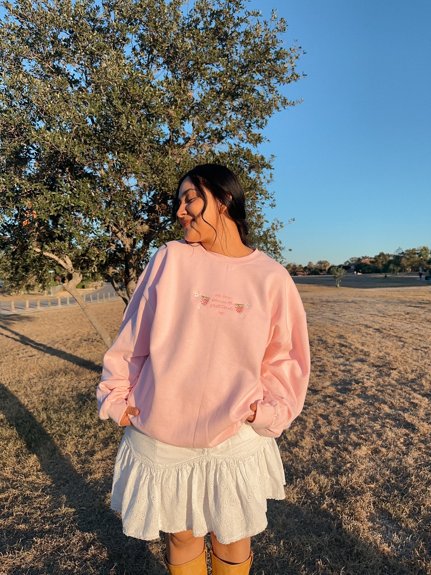 He First Loved Us Crewneck