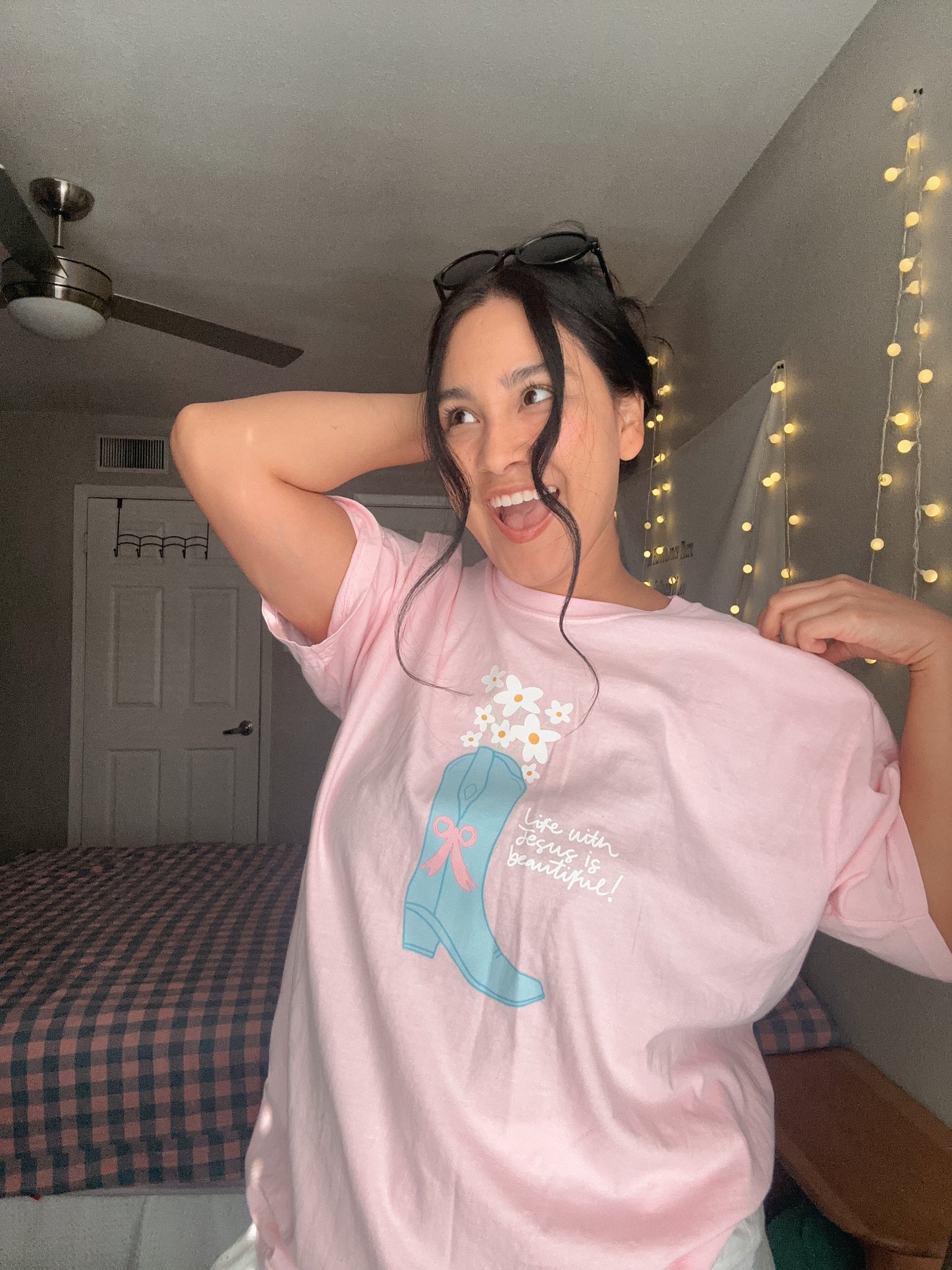 Life With Jesus Is Beautiful Tee