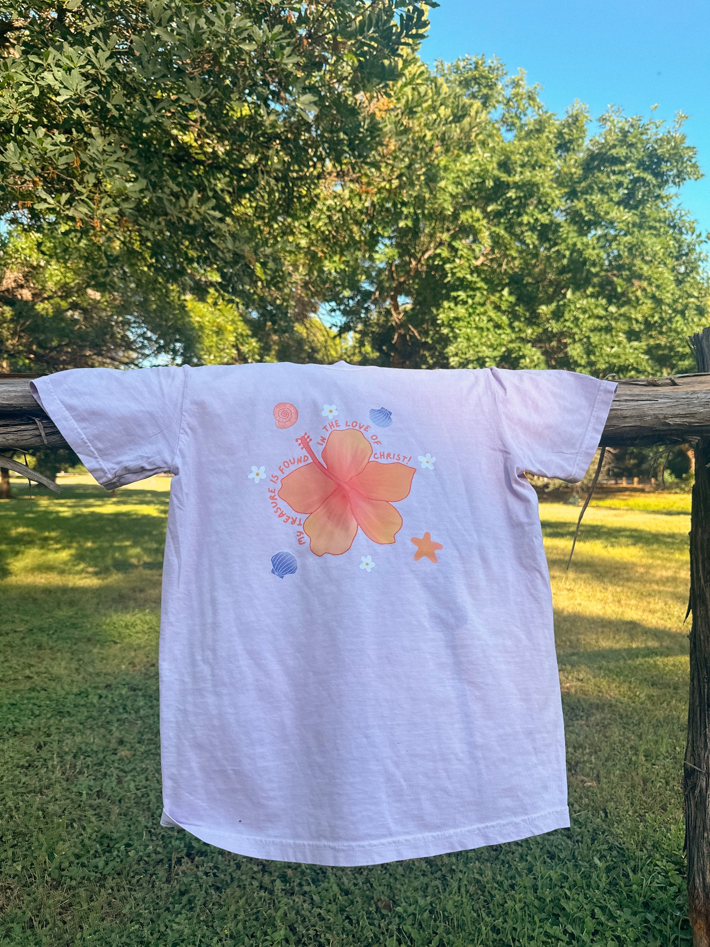 My treasures are found in Christ Tee