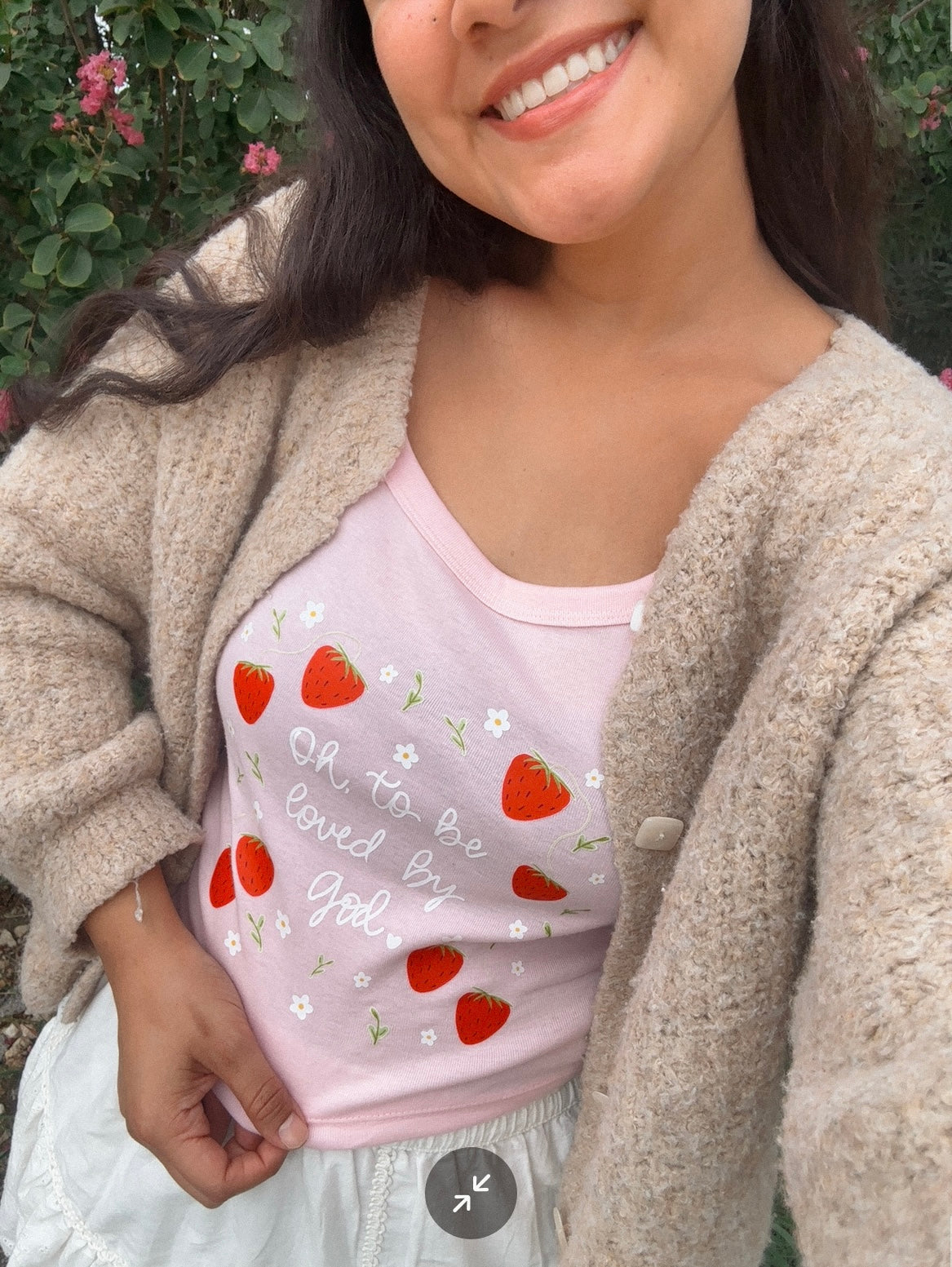 Oh To Be Loved By God Tank Top