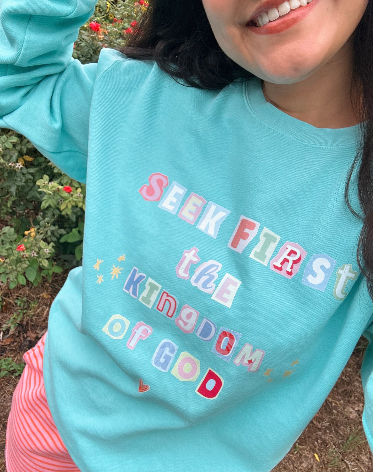 Seek First The Kindgom Crewneck