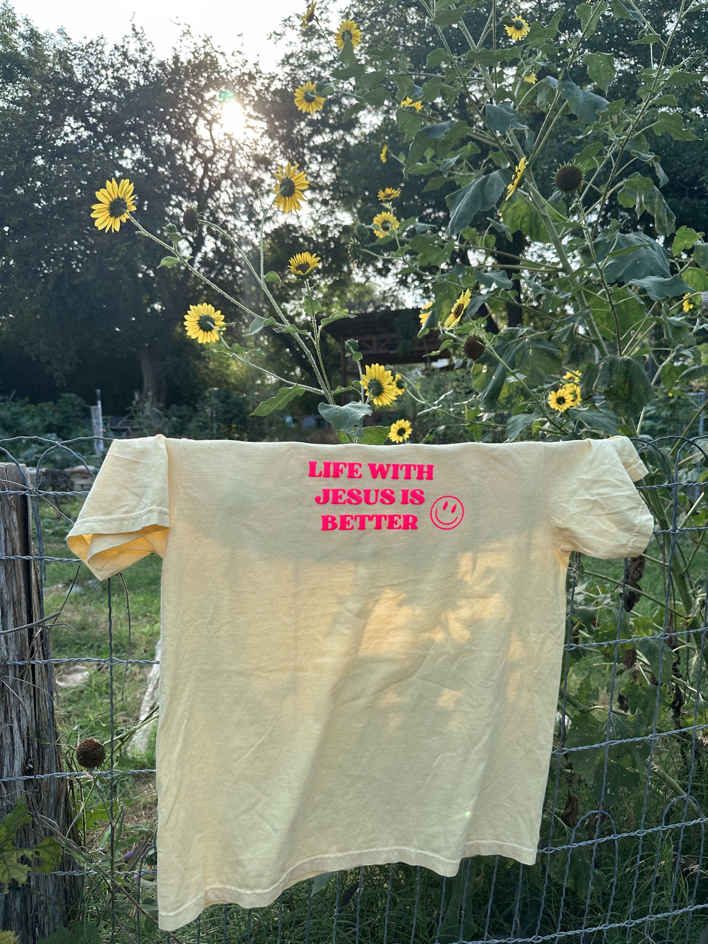 Life With Jesus Is Better Tee