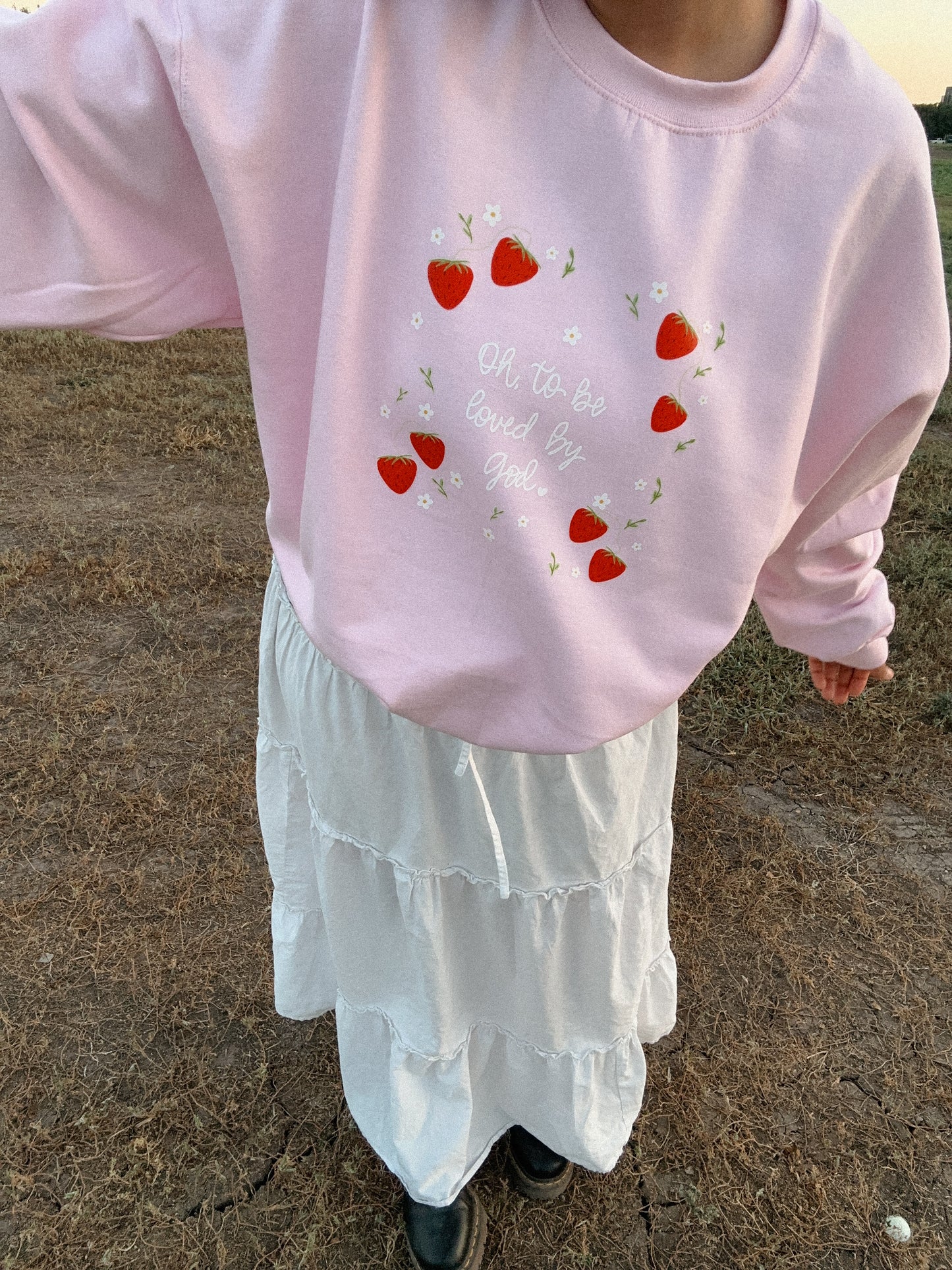 Oh, To Be Loved By God Crewneck