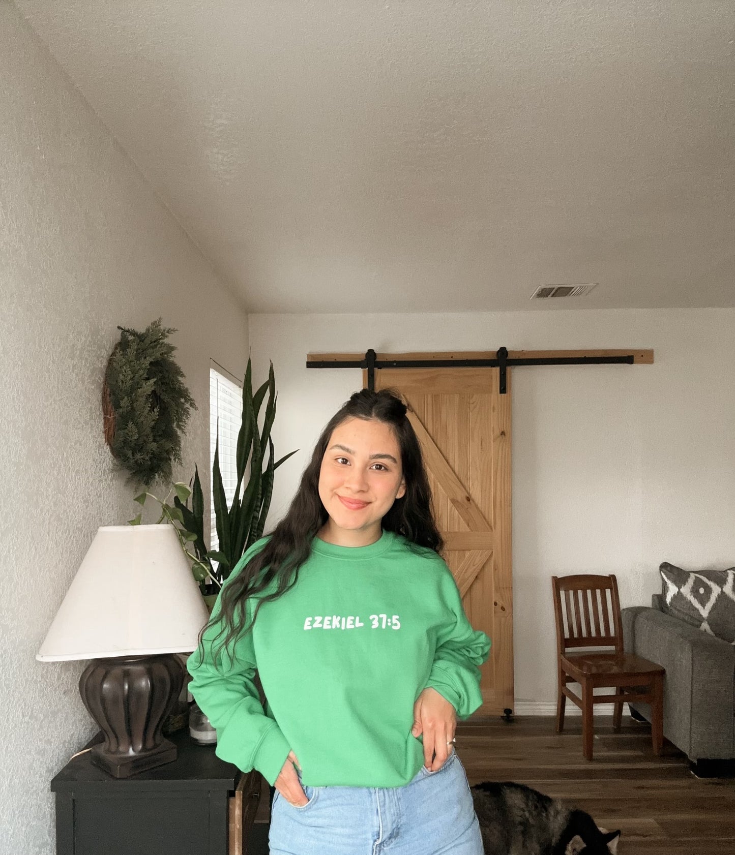 Graves Into Gardens Puff Crewneck