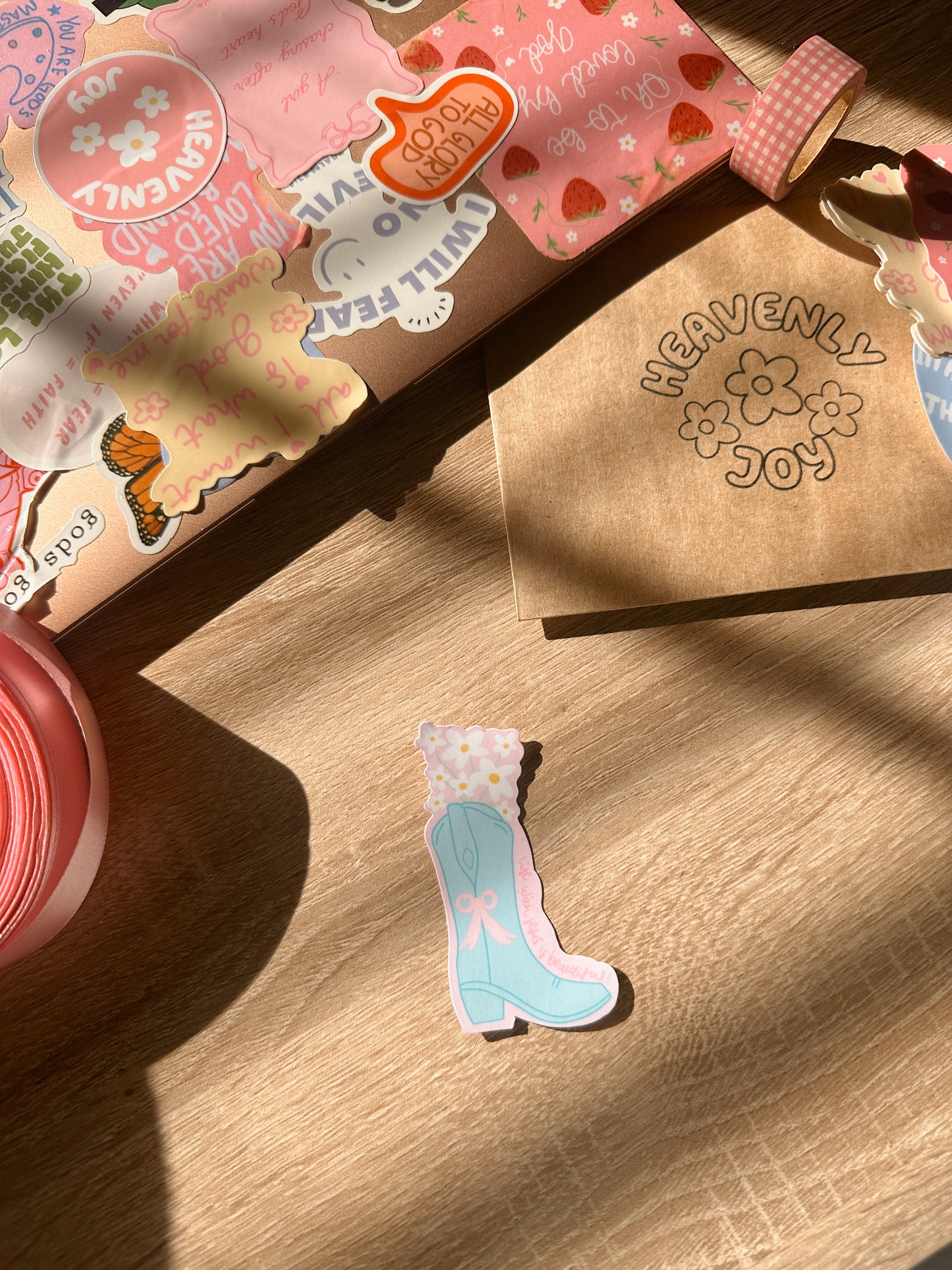 Life With Jesus Is Beautiful Sticker