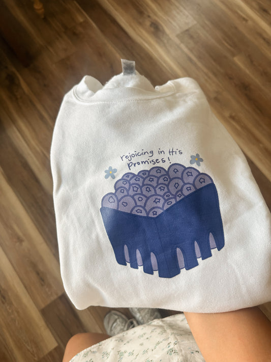 Rejoicing In Promises Crewneck Size XL