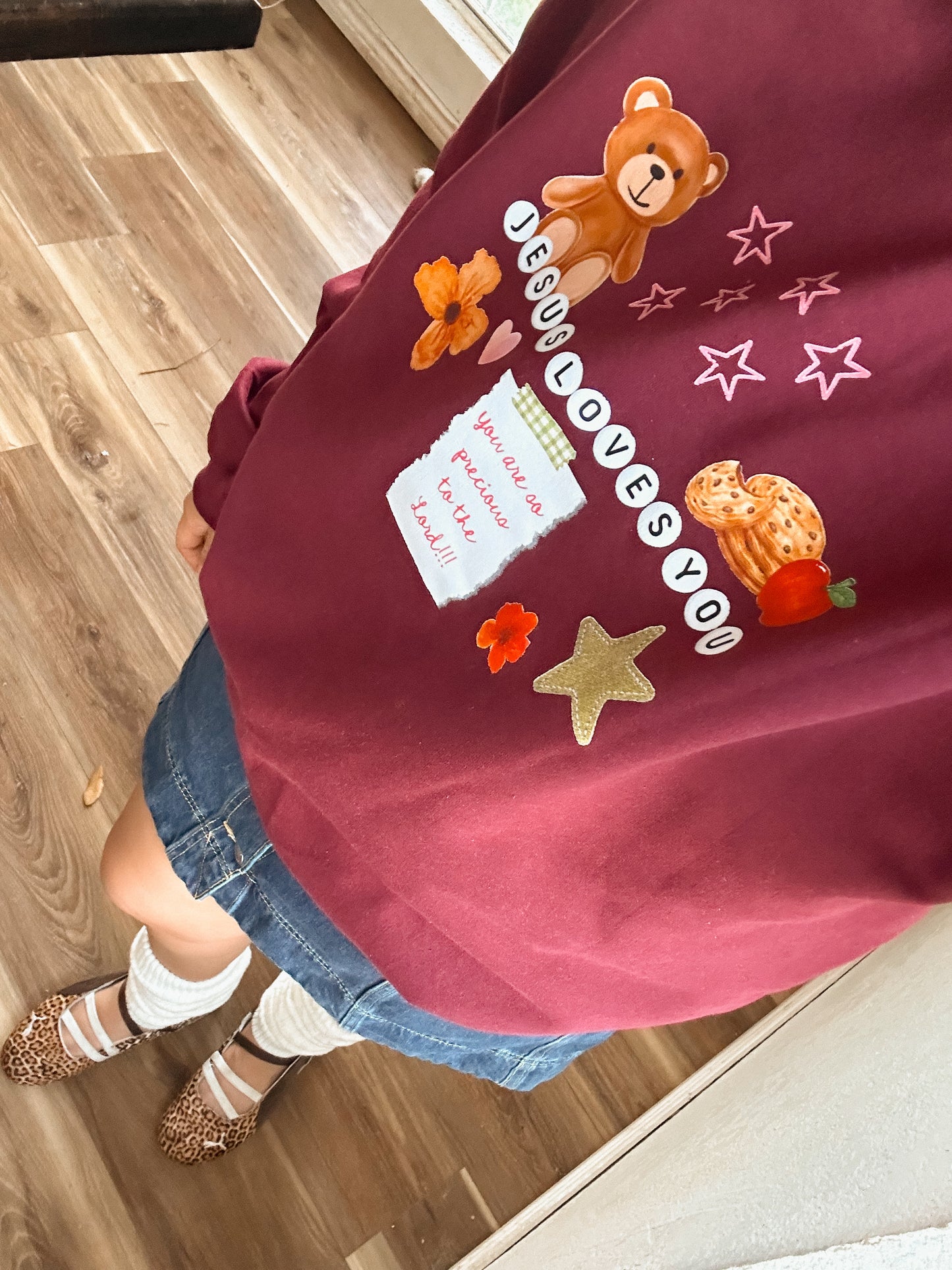 JLY Fall Scrapbook Crewneck